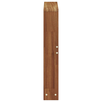 vidaXL Armrests 2 pcs Brown 58.5 x 10 x 61 cm Engineered Wood