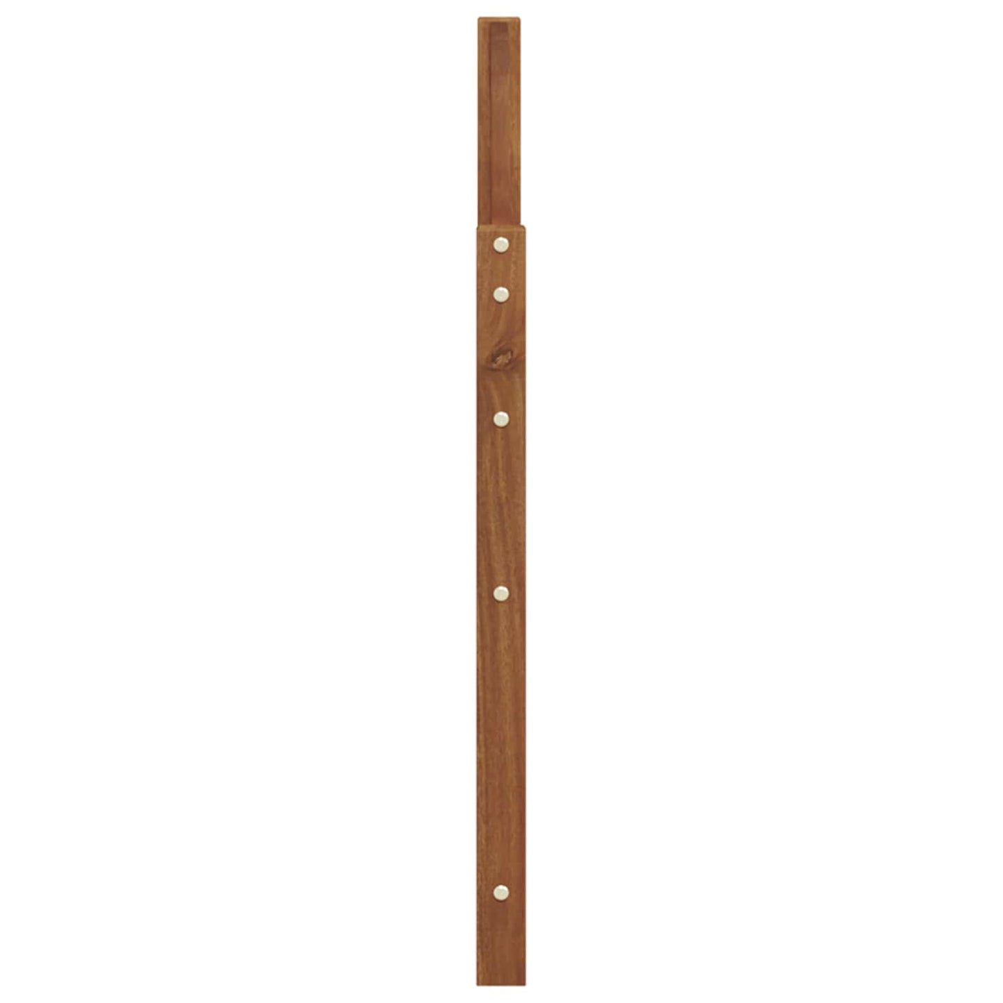 vidaXL Armrests 2 pcs Brown 59 x 4 x 73 cm Engineered Wood