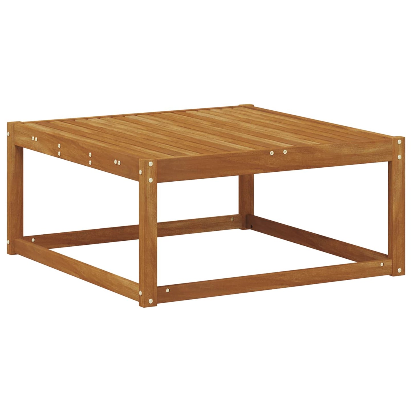 vidaXL Outdoor Table Natural 79 x 79 x 37 cm