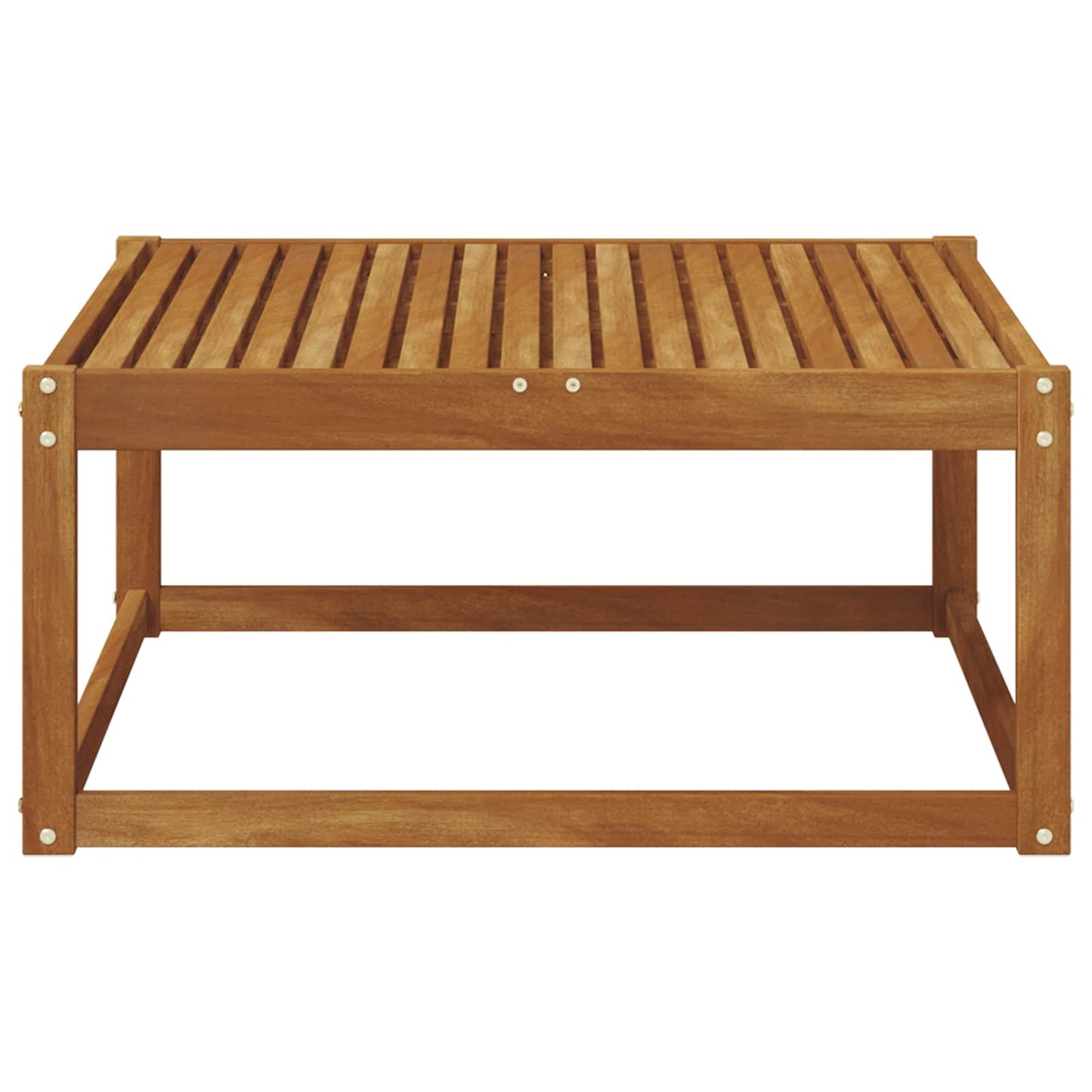 vidaXL Outdoor Table Natural 79 x 79 x 37 cm