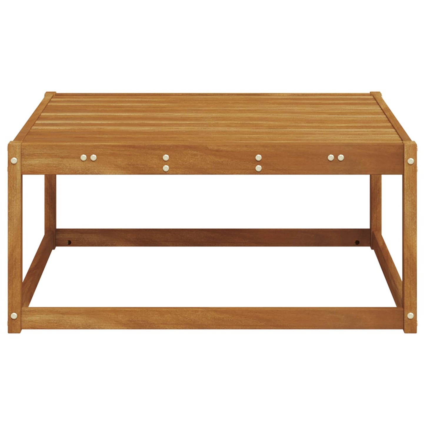 vidaXL Outdoor Table Natural 79 x 79 x 37 cm