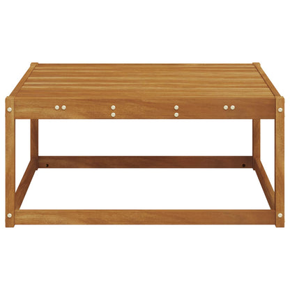vidaXL Outdoor Table Natural 79 x 79 x 37 cm