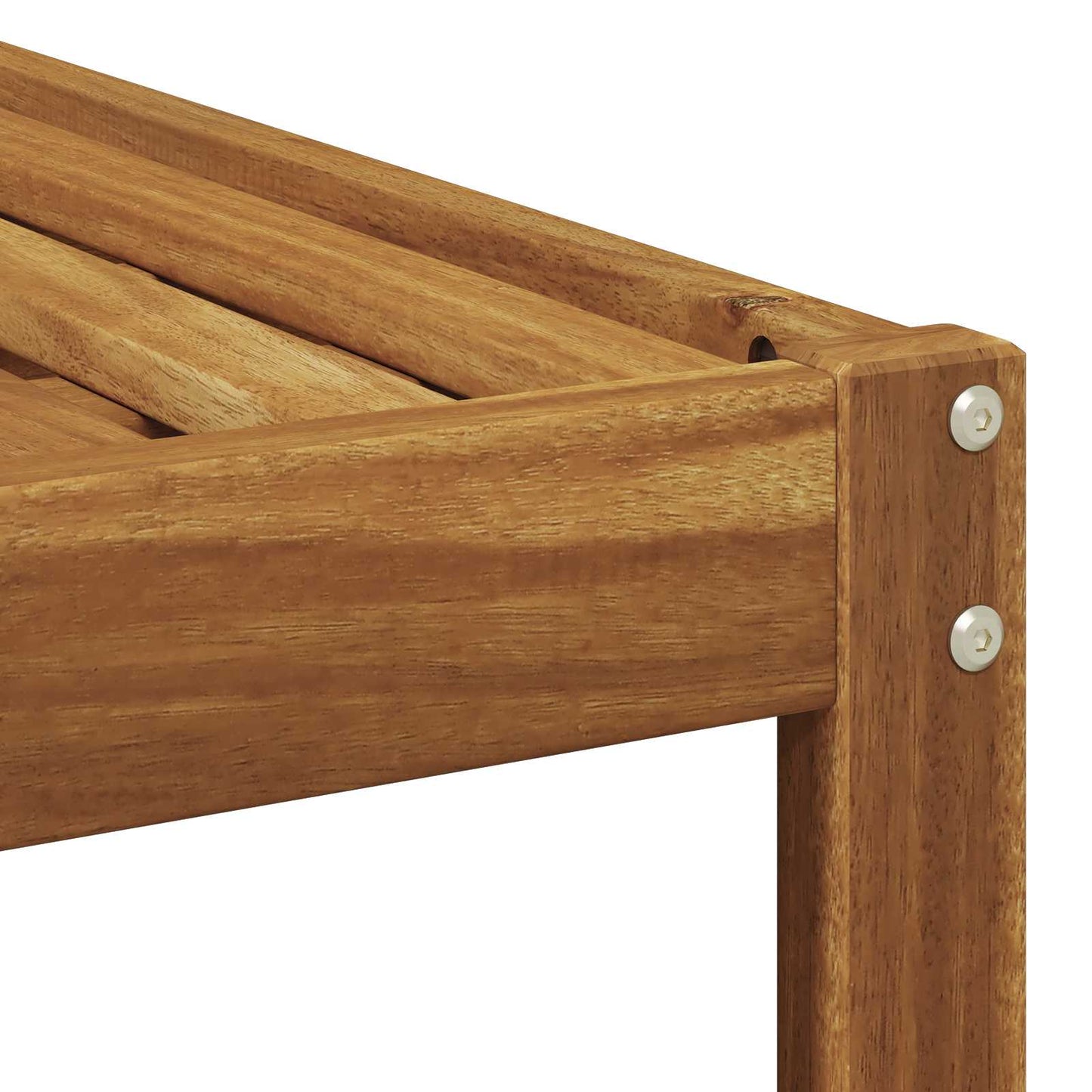vidaXL Outdoor Footstool Natural 79 x 79 x 37 cm