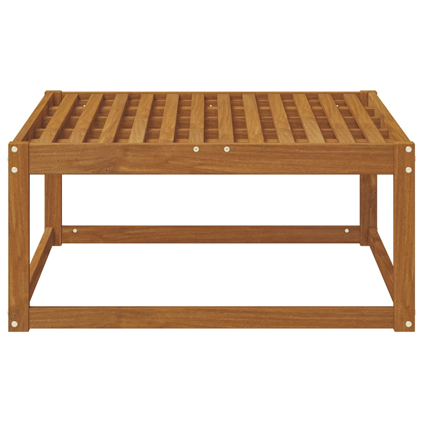 vidaXL Outdoor Footstool Natural 79 x 79 x 37 cm