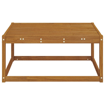 vidaXL Outdoor Footstool Natural 79 x 79 x 37 cm