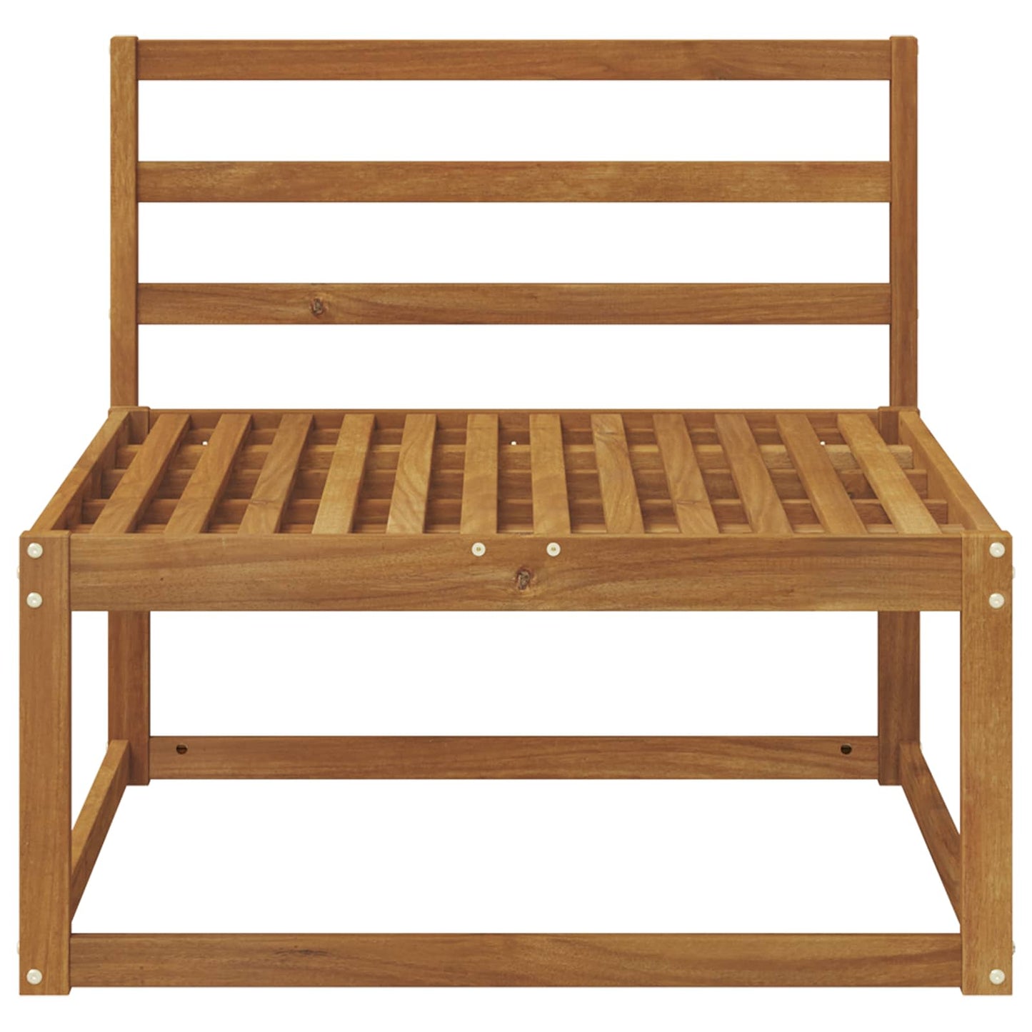 vidaXL Outdoor Middle Sofa Natural 79 x 83 x 73 cm
