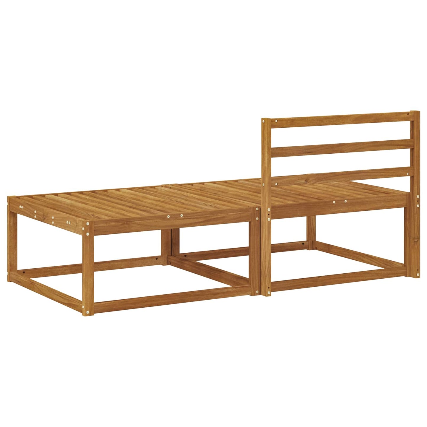 vidaXL Sectional Sofa Units 2 Piece Natural