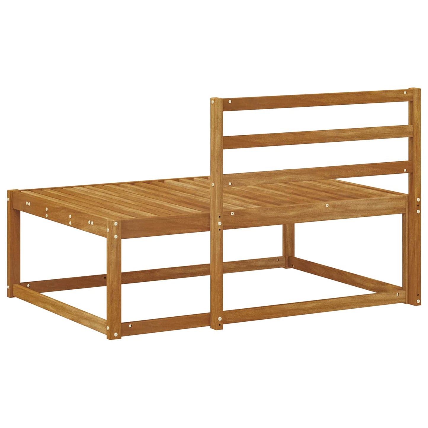 vidaXL Outdoor End sofa Natural 115 x 83 x 73 cm