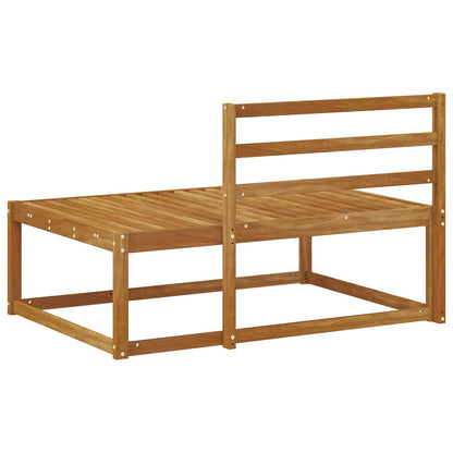 vidaXL Outdoor End sofa Natural 115 x 83 x 73 cm
