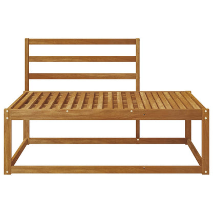 vidaXL Outdoor End sofa Natural 115 x 83 x 73 cm