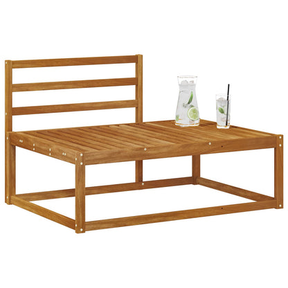 vidaXL Outdoor End sofa Natural 115 x 83 x 73 cm