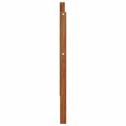 vidaXL Armrest 2 pcs Natural 79 x 4 x 73 cm Solid Acacia Wood