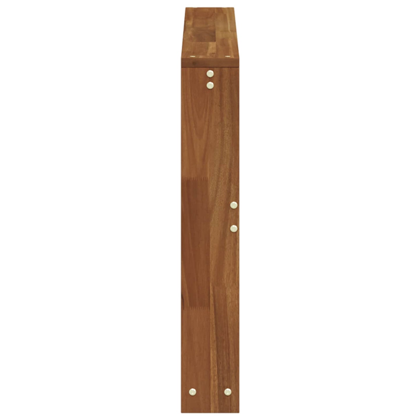 vidaXL Armrest 2 pcs Natural 78 x 10 x 61 cm Solid Acacia Wood