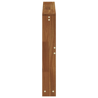 vidaXL Armrest 2 pcs Natural 78 x 10 x 61 cm Solid Acacia Wood