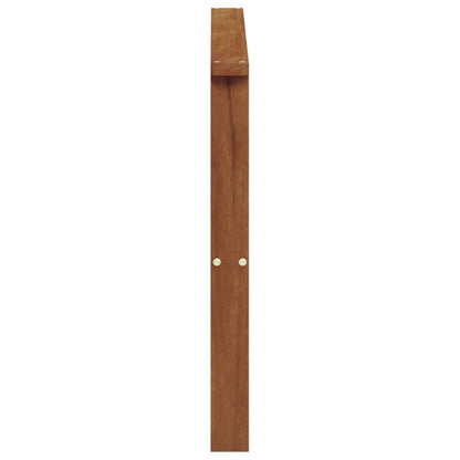 vidaXL Armrest 2 pcs Natural 78.5 x 6 x 61 cm Solid Acacia Wood