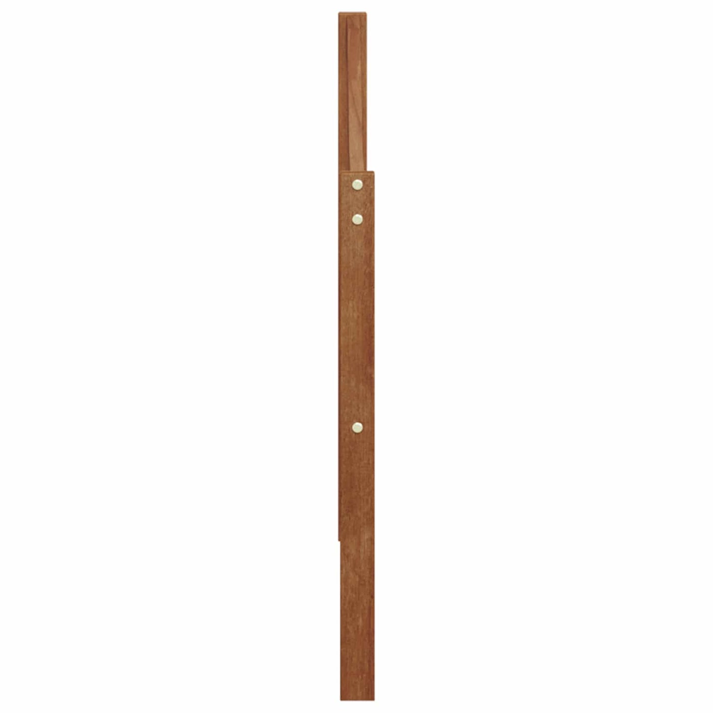 vidaXL Armrest 2 pcs Natural 79 x 4 x 73 cm Solid Acacia Wood