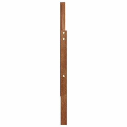 vidaXL Armrest 2 pcs Natural 79 x 4 x 73 cm Solid Acacia Wood