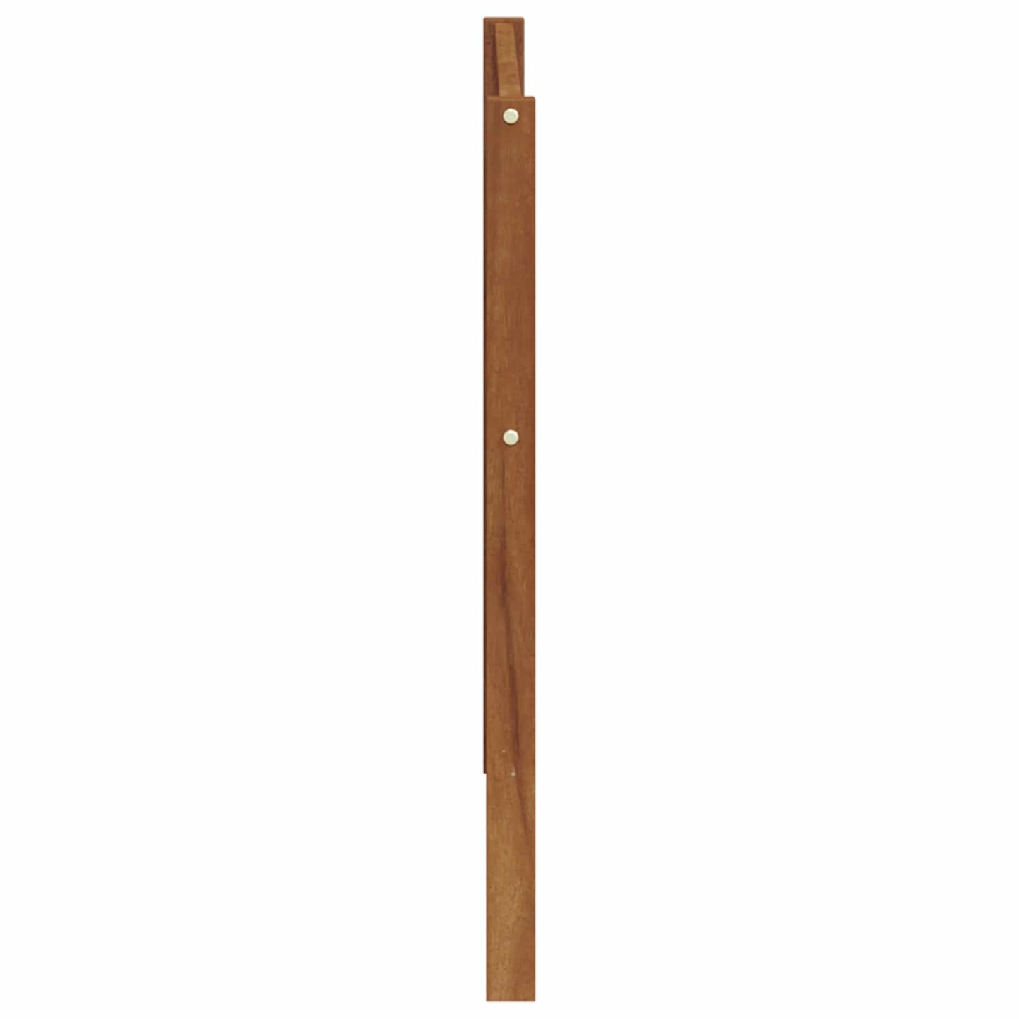 vidaXL Armrest 2 pcs Natural 79 x 4 x 73 cm Solid Acacia Wood