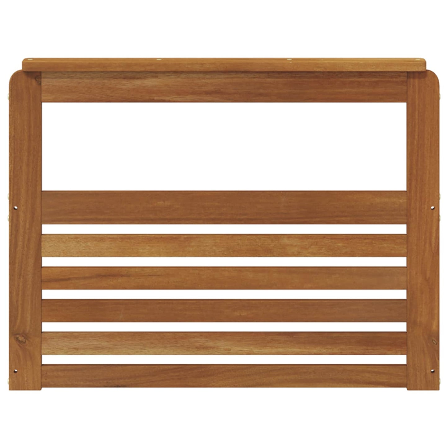 vidaXL Armrest 2 pcs Natural 79 x 6 x 61 cm Solid Acacia Wood