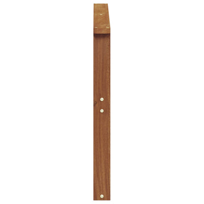 vidaXL Armrest 2 pcs Natural 80 x 6 x 61 cm Solid Acacia Wood