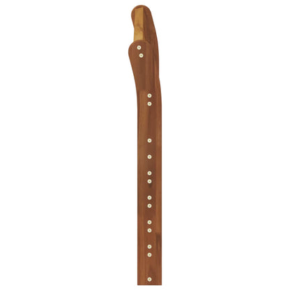 vidaXL Armrest 2 pcs Natural 78.5 x 8 x 60 cm Solid Acacia Wood