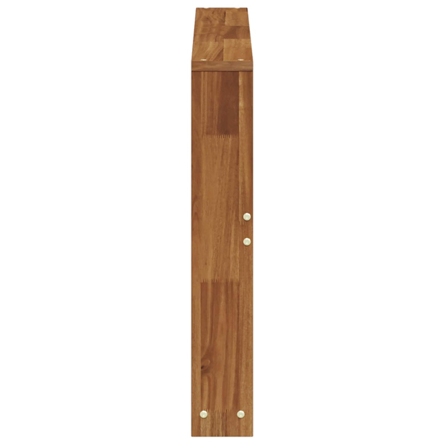 vidaXL Armrest 2 pcs Natural 78.5 x 10 x 61 cm Solid Acacia Wood