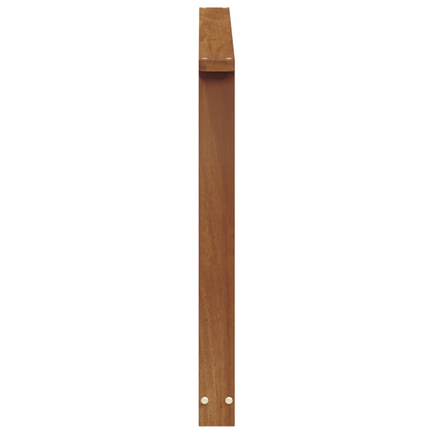 vidaXL Armrest 2 pcs Natural 80 x 6 x 61 cm Solid Acacia Wood