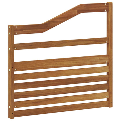 vidaXL Armrests 2 pcs Brown 79 x 4 x 73 cm Engineered Wood