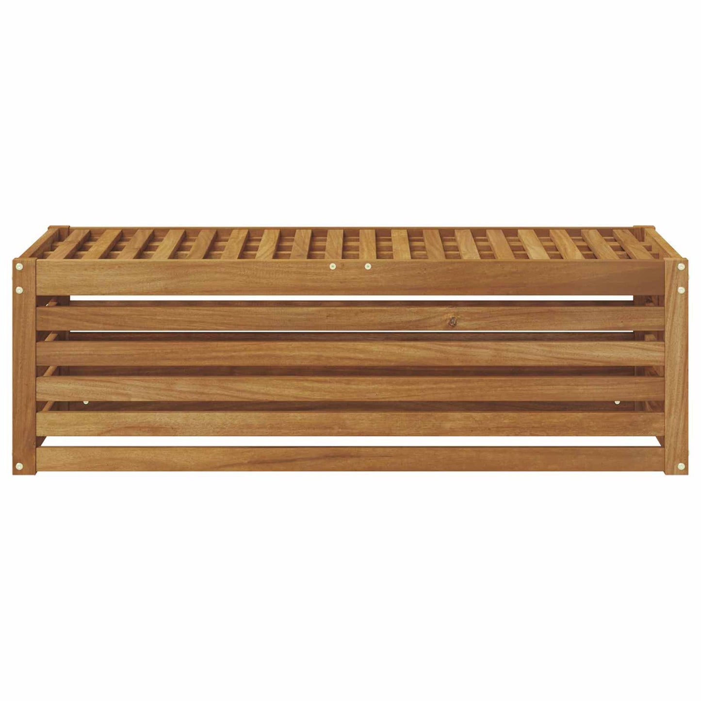 vidaXL Outdoor Stool Bench Solid Acacia Wood Natural 115 x 43 x 37 cm
