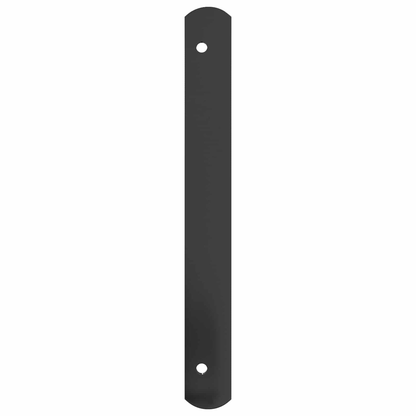 vidaXL Window Grille 76 x 30 cm Powder-Coated Steel Black