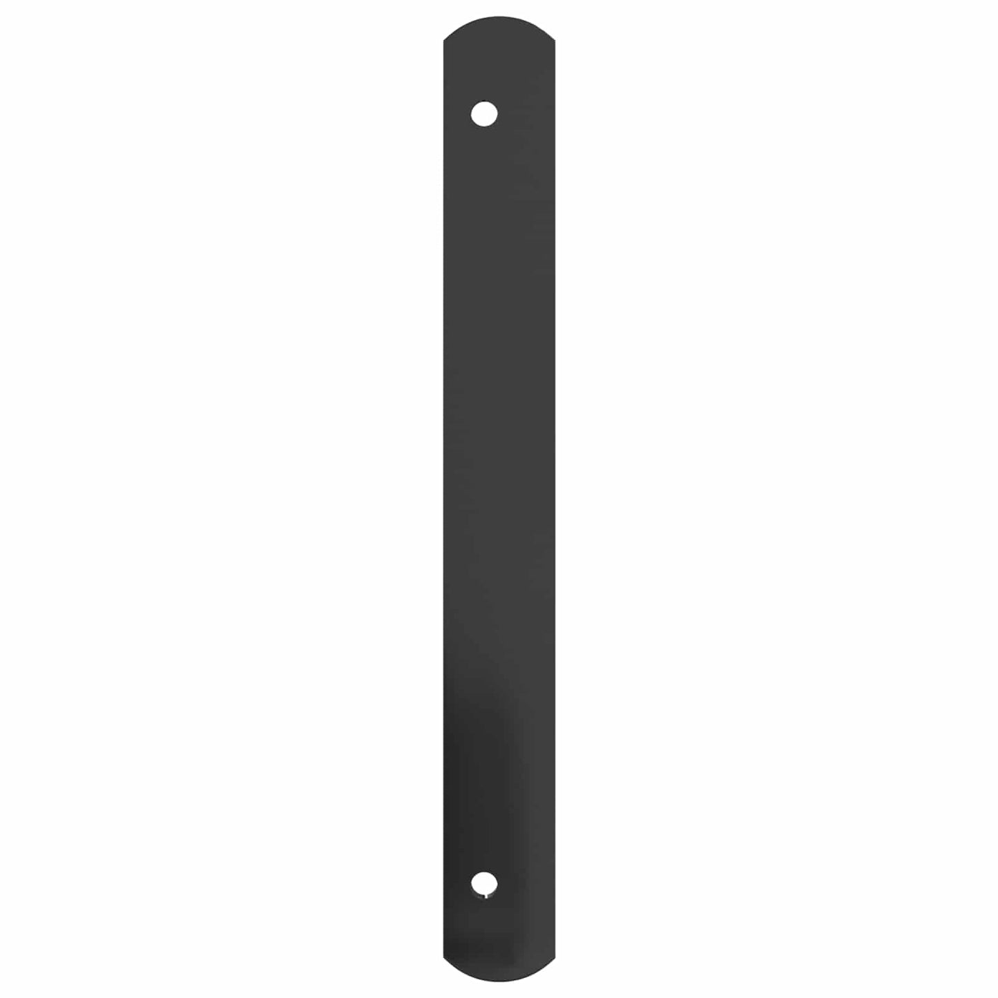 vidaXL Window Grille 115 x 30 cm Powder-Coated Steel Black