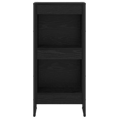 vidaXL Book Cabinet 40 x 30 x 86.5 cm Engineered Wood Black Oak