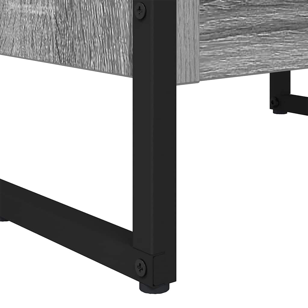 vidaXL Book Cabinet 40 x 30 x 86.5 cm Engineered Wood Grey Sonoma