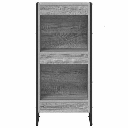 vidaXL Book Cabinet 40 x 30 x 86.5 cm Engineered Wood Grey Sonoma
