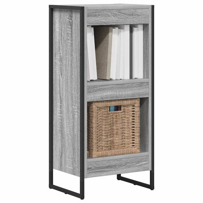 vidaXL Book Cabinet 40 x 30 x 86.5 cm Engineered Wood Grey Sonoma