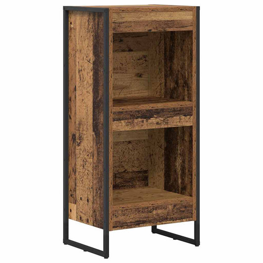 vidaXL Book Cabinet 40 x 30 x 86.5 cm Engineered Wood Old Wood