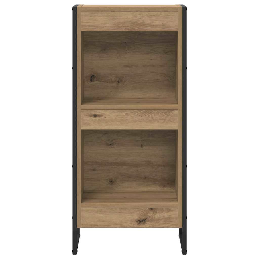 vidaXL Book Cabinet 40 x 30 x 86.5 cm Engineered Wood Artisian Oak