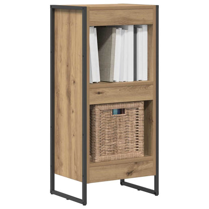 vidaXL Book Cabinet 40 x 30 x 86.5 cm Engineered Wood Artisian Oak