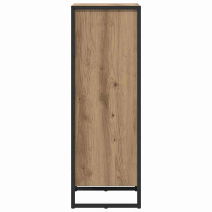 vidaXL Book Cabinet 40 x 30 x 86.5 cm Engineered Wood Artisian Oak