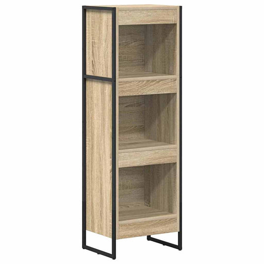 vidaXL Book Cabinet 40 x 30 x 121 cm Engineered Wood Sonoma