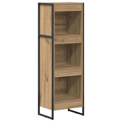 vidaXL Book Cabinet 40 x 30 x 121 cm Engineered Wood Artisian Oak