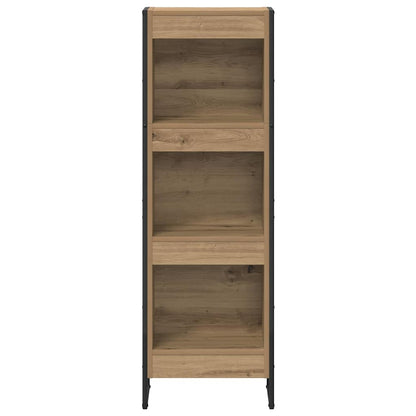 vidaXL Book Cabinet 40 x 30 x 121 cm Engineered Wood Artisian Oak