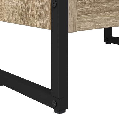 vidaXL Book Cabinet Sonoma 40 x 30 x 155 cm Engineered Wood