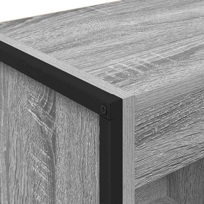 vidaXL Book Cabinet 40 x 30 x 155 cm Engineered Wood Grey Sonoma