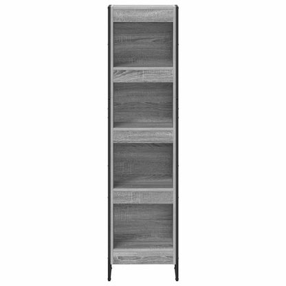 vidaXL Book Cabinet 40 x 30 x 155 cm Engineered Wood Grey Sonoma