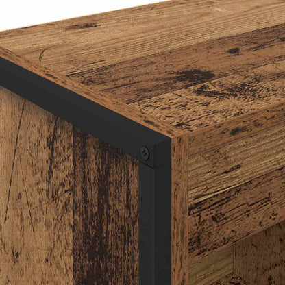 vidaXL Book Cabinet Old Wood 40 x 30 x 155 cm Engineered Wood