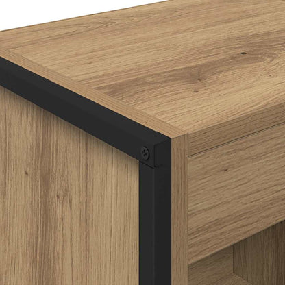 vidaXL Book Cabinet 40 x 30 x 155 cm Engineered Wood Artisian Oak