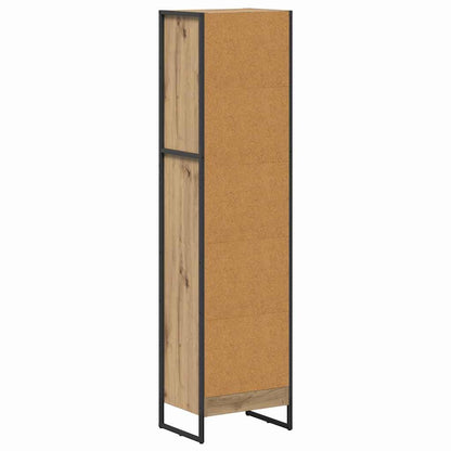 vidaXL Book Cabinet 40 x 30 x 155 cm Engineered Wood Artisian Oak