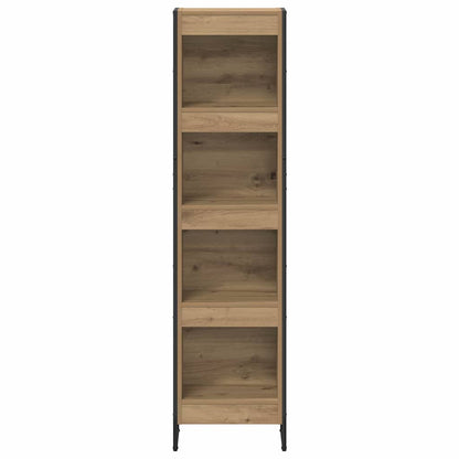 vidaXL Book Cabinet 40 x 30 x 155 cm Engineered Wood Artisian Oak