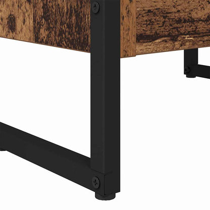vidaXL Book Cabinet Old Wood 40 x 30 x 189.5 cm Engineered Wood